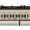 Rangemaster PDL100DFFCR/C 100cm Dual Fuel Range Cooker Professional Deluxe Cream / Chrome, A Rated