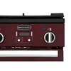 Rangemaster PDL100DFFCY/C 100cm Dual Fuel Range Cooker Professional Deluxe Cranberry / Chrome, A Rated