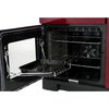 Rangemaster PDL100DFFCY/C 100cm Dual Fuel Range Cooker Professional Deluxe Cranberry / Chrome, A Rated