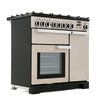 Rangemaster PDL90DFFSS/C 90cm Dual Fuel Range Cooker Professional Deluxe Stainless Steel / Chrome, A Rated