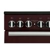 Rangemaster PDL90EICY/C 90cm Induction Range Cooker Professional Deluxe Cranberry / Chrome, A Rated
