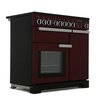 Rangemaster PDL90EICY/C 90cm Induction Range Cooker Professional Deluxe Cranberry / Chrome, A Rated