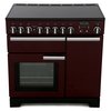 Rangemaster PDL90EICY/C 90cm Induction Range Cooker Professional Deluxe Cranberry / Chrome, A Rated