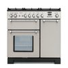 Rangemaster KCH90DFFSS/C 90cm Dual Fuel Range Cooker Kitchener Stainless Steel / Chrome, A Rated