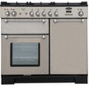 Rangemaster KCH100DFFSS/C 100cm Dual Fuel Range Cooker Kitchener Stainless Steel / Chrome, A Rated