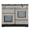 Rangemaster KCH110DFFSS/C 110cm Dual Fuel Range Cooker Kitchener Stainless Steel / Chrome, A Rated