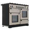 Rangemaster KCH110DFFSS/C 110cm Dual Fuel Range Cooker Kitchener Stainless Steel / Chrome, A Rated
