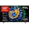 TCL 98A400M-UK 98" QD-Mini LED Smart Television, Black, D Rated