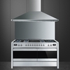 Smeg A5-81 Opera 120cm+ Dual Fuel Range Cooker, Stainless Steel, A Rated