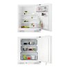 AEG Built-Under Freezer and Built-Under Larder Fridge Pack, Fixed Hinge, White, E Rated