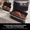 Ninja AF500UK Foodi FlexDrawer 10.4 litre Air Fryer, Black