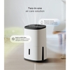 Meaco ARETEONE10L Dry Arete One 10l Dehumidifier & Air Purifier - White and Charcoal Black