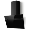 Elica ASC-AT-BLK-80 80cm Chimney Cooker Hood, Black, B Rated