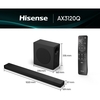 Hisense AX3120Q Sound Bar, Black