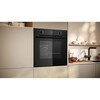 Neff B2DCG7AK3B N30 Built-In Electric Single Oven with Pyrolytic Cleaning, Black, A+ Rated