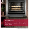 Neff B3ACE4AG3B N50 Built-In Electric Single Oven, Graphite Grey, A+ Rated