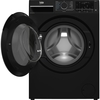 Beko B3D58545UB Washer Dryer, 8kg/5kg, 1400 Spin, Black, D Rated