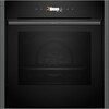 Neff N70 Slide and Hide B54CR31G0B Built-In Electric Single Oven, Graphite Grey, A+ Rated