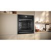 Neff N70 Slide and Hide B54CR71G0B  Built-In Electric Single Oven, Graphite Grey with Pyrolytic Cleaning, A+ Rated