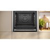 Neff N70 Slide and Hide B54CR71N0B Built-In Electric Single Oven with Pyrolytic Cleaning, Stainless Steel, A+ Rated