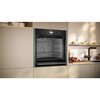 Neff B64CS51G0B N90 Slide and Hide Built-In Electric Single Oven, Graphite Grey, A+ Rated