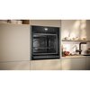 Neff N90 Slide and Hide B64CS71G0B Built-In Electric Single Oven, Graphite Grey with Pyrolytic Cleaning, A+ Rated
