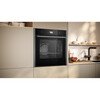 Neff N90 Slide and Hide B64CS71G0B Built-In Electric Single Oven, Graphite Grey with Pyrolytic Cleaning, A+ Rated