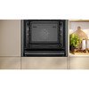 Neff N90 Slide and Hide B64FS31G0B Built-In Electric Single Oven, Graphite Grey, A+ Rated