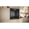 Neff N90 Slide and Hide B64FS31G0B Built-In Electric Single Oven, Graphite Grey, A+ Rated
