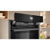 Neff N90 Slide and Hide B64FS31G0B Built-In Electric Single Oven, Graphite Grey, A+ Rated