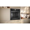 Neff N90 Slide and Hide B64VS71G0B Built-In Electric Single Oven, Graphite Grey with Pyrolytic Cleaning, A+ Rated