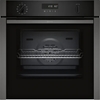 Neff B6ACH7AG7B N50 Built-In Electric Single Oven, Graphite Grey with Pyrolytic Cleaning, A+ Rated