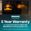 Hisense BAS6PH8BUKWF Built-In Electric Single Oven with Pyrolytic Cleaning, Black, A+ Rated