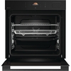 Hisense BAS6PH8BUKWF Built-In Electric Single Oven with Pyrolytic Cleaning, Black, A+ Rated