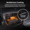 Hisense BAS6PH8BUKWF Built-In Electric Single Oven with Pyrolytic Cleaning, Black, A+ Rated