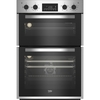 Beko BBDF26300X Built-In Electric Double Oven, Stainless Steel, A Rated