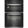 Beko BBXDF25300X Built-In Electric Double Oven, Stainless Steel, A Rated