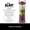 Ninja BC151UKCR Blast Cordless Portable Blender, Red
