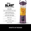 Ninja BC151UKPR Blast Cordless Portable Blender, Purple