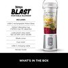 Ninja BC151UKWH Blast Cordless Portable Blender, White