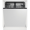 Beko BDIN25431 Fully Integrated Dishwasher, 14 Place Settings, D Rated
