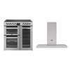Belling Cookcentre Ceramic Range Cooker & Hood Pack