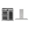Belling Cookcentre Induction Range Cooker & Hood Pack