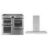 Belling Cookcentre Ceramic Range Cooker & Hood Pack