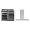 Belling Cookcentre Induction Range Cooker & Hood Pack