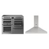 Belling Cookcentre Ceramic Range Cooker & Hood Pack