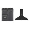 Belling Farmhouse Dual Fuel Range Cooker & Hood Pack