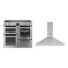 Belling Cookcentre Induction Range Cooker & Hood Pack