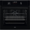 AEG BEX535A61B 6000 AirFry Built-In Electric Single Oven, Black, A+ Rated