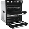 Hisense BID75211BGUK Built-Under Electric Double Oven, Black, A Rated